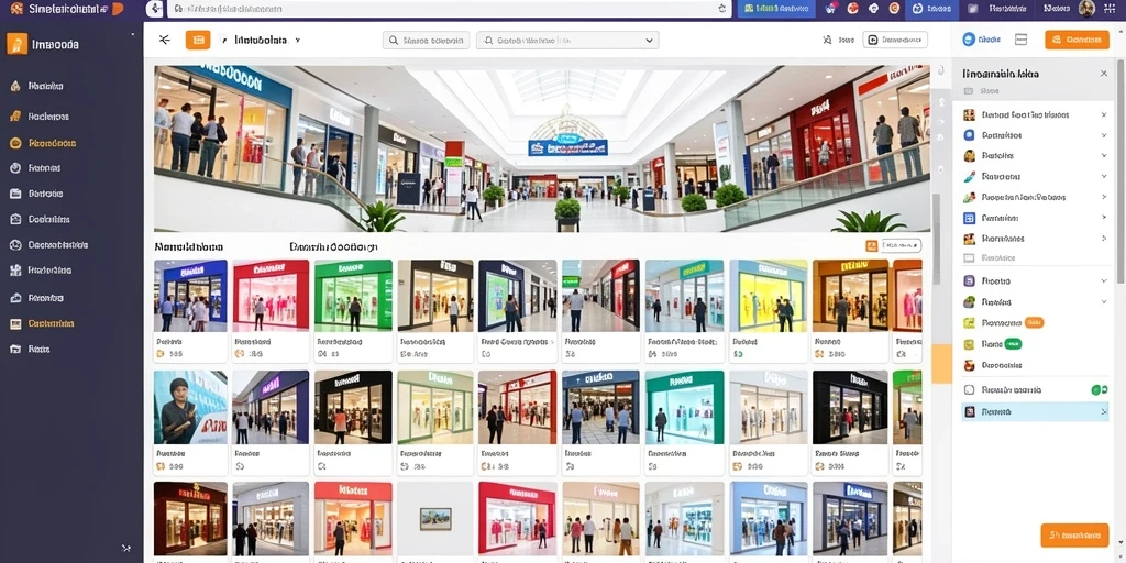 Tampilan awal permainan dengan karakter menarik.