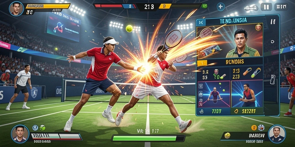Tampilan menu utama GAMERP yang intuitif.