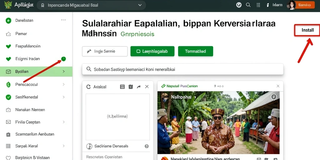 Tampilan utama aplikasi IDNRAJA yang menarik.