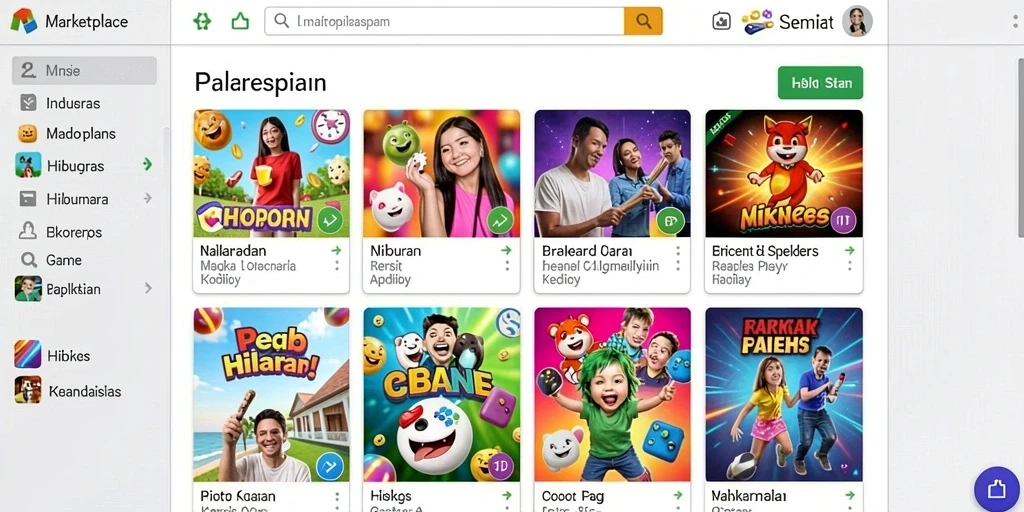 Tampilan antarmuka yang user-friendly dan intuitif.