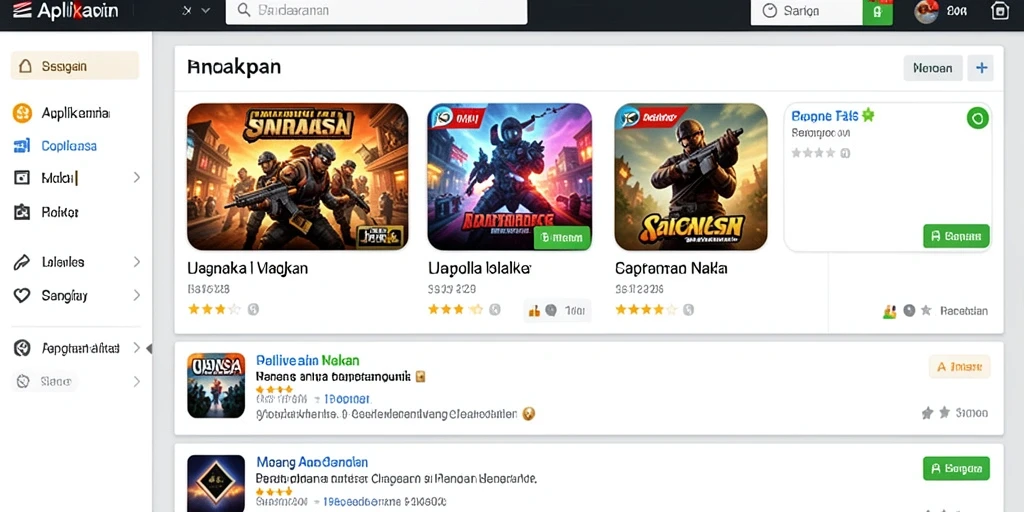 Tampilan antarmuka yang menarik dan intuitif.