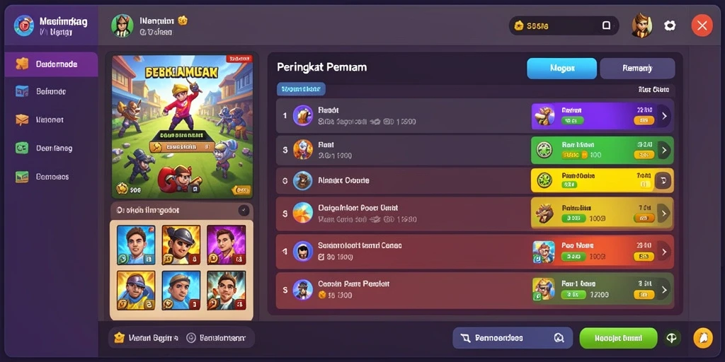 Tampilan antarmuka yang ramah pengguna dan menarik.