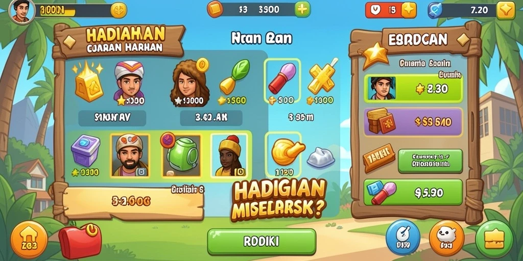 Tampilan antarmuka yang menarik dan mudah digunakan.
