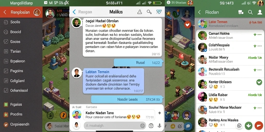 Tangkapan layar menunjukkan karakter utama dalam aksi.