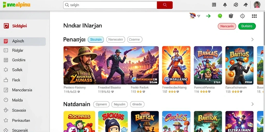 Tampilan awal aplikasi NAGA889 yang menarik.
