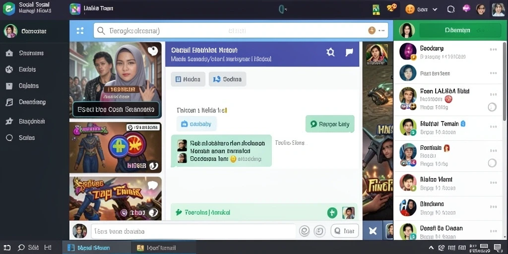 Screenshot memperlihatkan karakter utama dalam aksi.