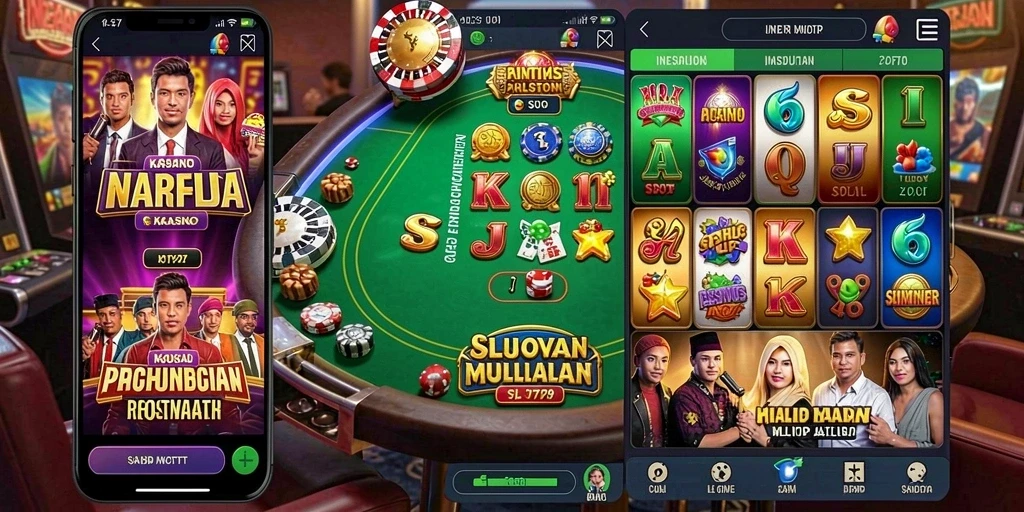 Tampilan menu utama yang menarik dan intuitif.