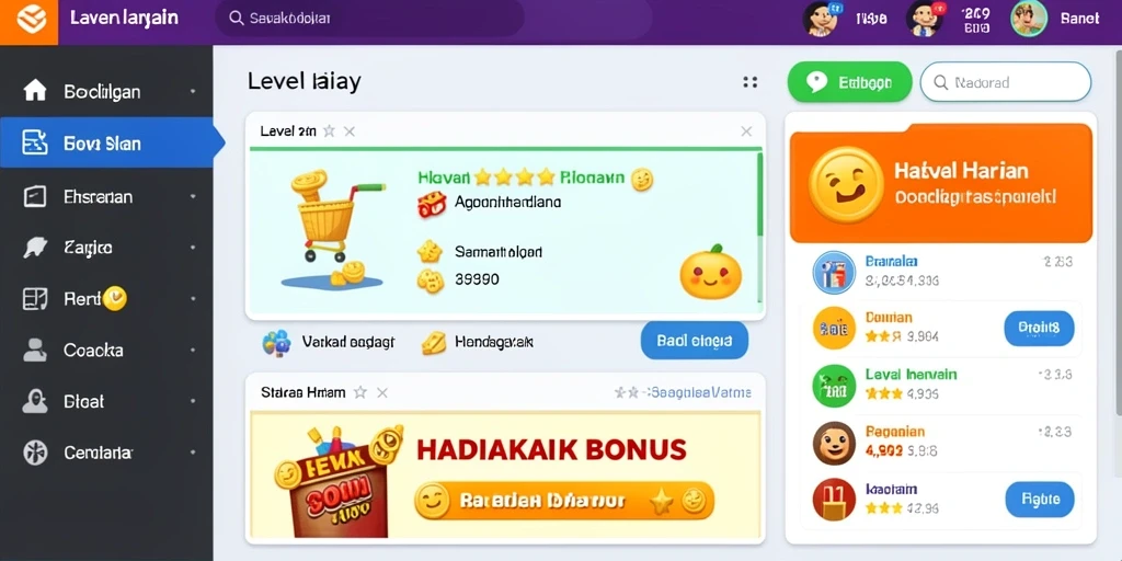 Tampilan antarmuka yang menarik dan intuitif.